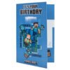 Official Minecraft Explore Birthday Card