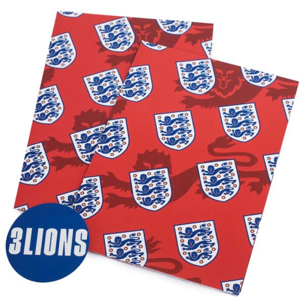 Official England Crest Gift Wrap