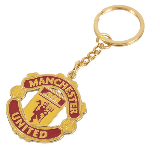 TM-05673-Manchester-United-FC-Keyring-Badge-Set-1 Official Manchester United FC Keyring & Badge Set
