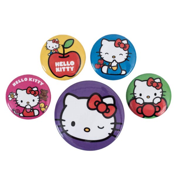 TM-05710-Hello-Kitty-Button-Badge-Set Official Hello Kitty Button Badge Set