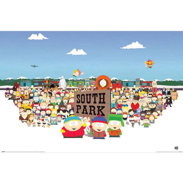 TM-05714-South-Park-Character-Montage-Poster-204 Official South Park Character Montage Poster 204