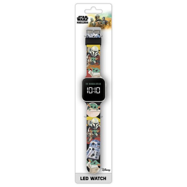 TM-05736-Star-Wars-The-Mandalorian-Junior-LED-Watch-2 Official Star Wars: The Mandalorian Mando Junior LED Watch
