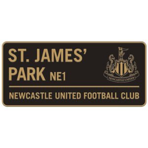 TM-05746-Newcastle-United-FC-Two-Tone-Street-Sign Official Newcastle United FC Two Tone Street Sign