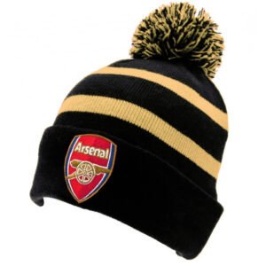 TM-05757-Arsenal-FC-Black-Breakaway-Ski-Hat Official Arsenal FC Black Breakaway Ski Hat