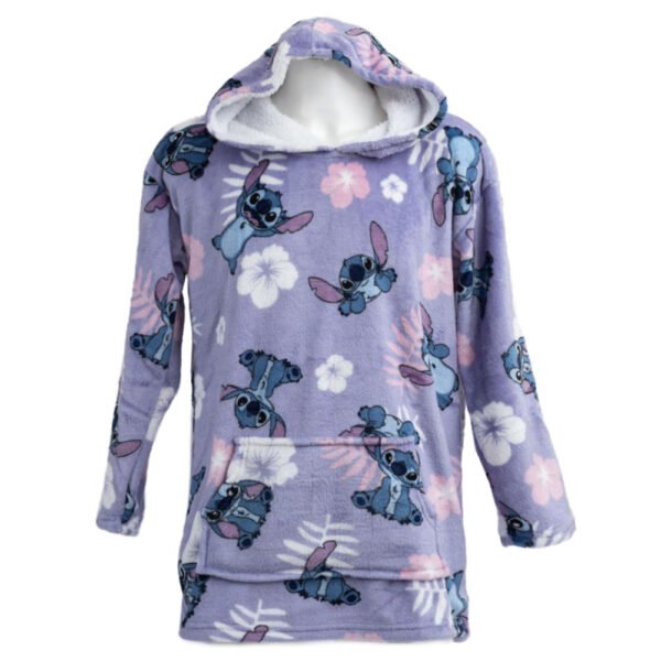 TM-05772-Lilo-Stitch-Kids-Poncho-Blanket Official Lilo & Stitch Kids Poncho Blanket