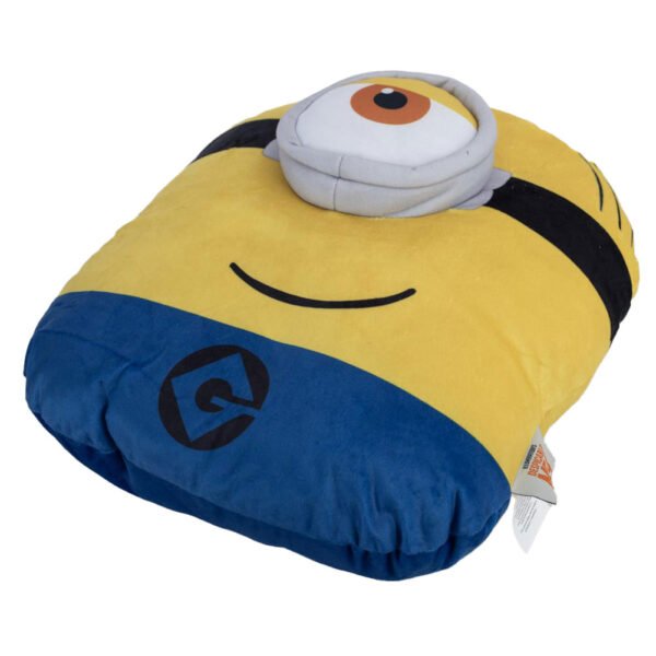 TM-05775-Despicable-Me-4-Minion-Shaped-Cushion-1 Official Despicable Me 4 Minion Shaped Cushion