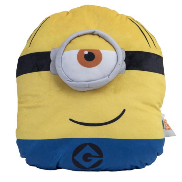 TM-05775-Despicable-Me-4-Minion-Shaped-Cushion Official Despicable Me 4 Minion Shaped Cushion
