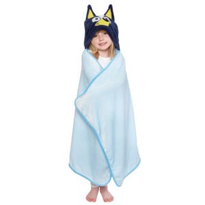 Official Bluey Kids Hooded Towel