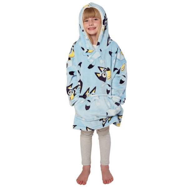 Official Bluey Kids Poncho Blanket