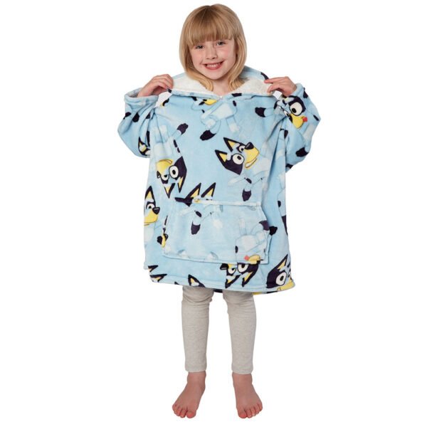 Official Bluey Kids Poncho Blanket