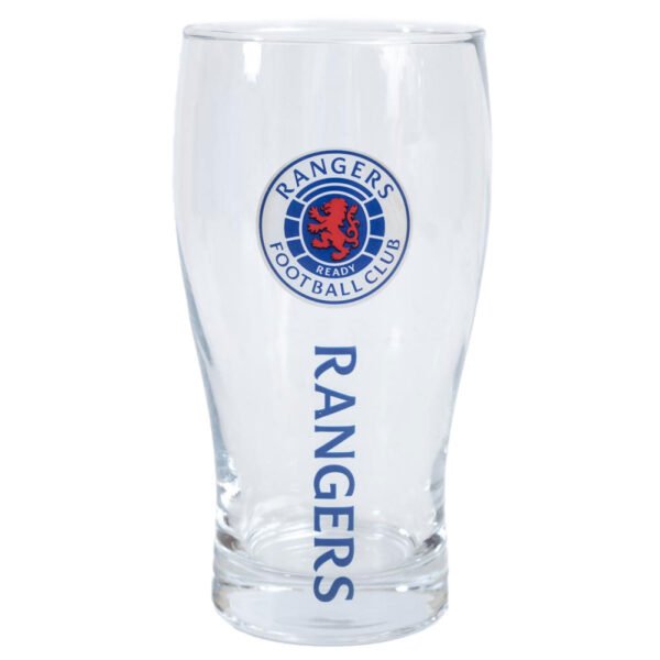 TM-05815-Rangers-FC-Tulip-Pint-Glass Official Rangers FC Tulip Pint Glass