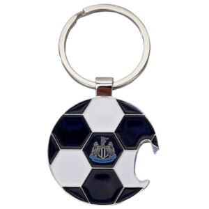 TM-05850-Newcastle-United-FC-Metal-Bottle-Opener-Keyring Official Newcastle United FC Football Bottle Opener Keyring
