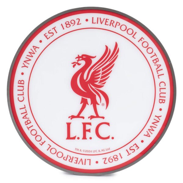 Official Liverpool FC 12 Inch LED Wall Light