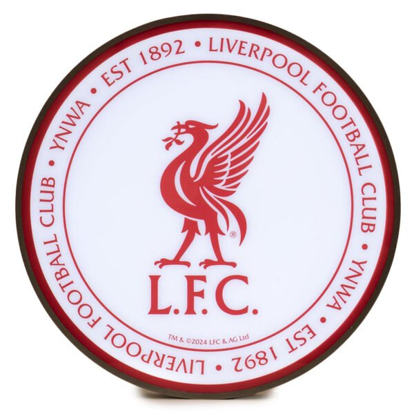 Official Liverpool FC 12 Inch LED Wall Light