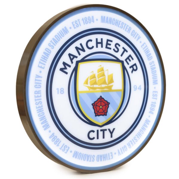 TM-05854-Manchester-City-FC-12-Inch-LED-Wall-Light-1 Official Manchester City FC 12 Inch LED Wall Light