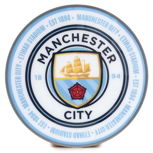 TM-05854-Manchester-City-FC-12-Inch-LED-Wall-Light-2 Official Manchester City FC 12 Inch LED Wall Light