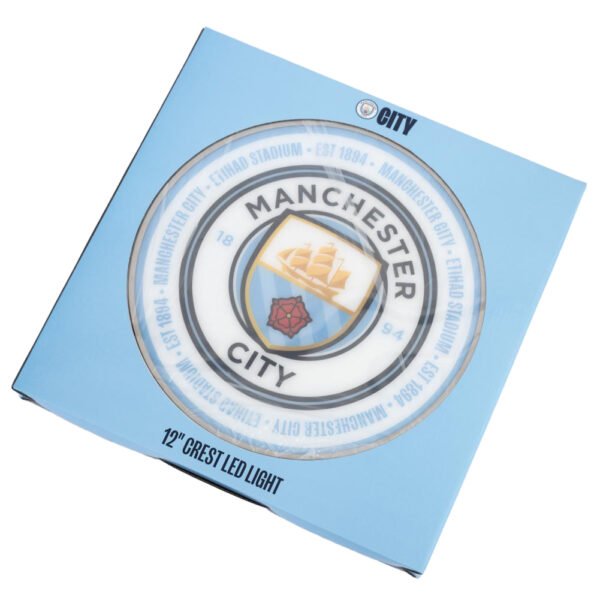 TM-05854-Manchester-City-FC-12-Inch-LED-Wall-Light-3 Official Manchester City FC 12 Inch LED Wall Light