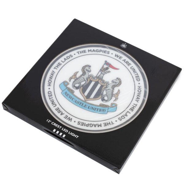 Official Newcastle United FC 12 Inch LED Wall Light