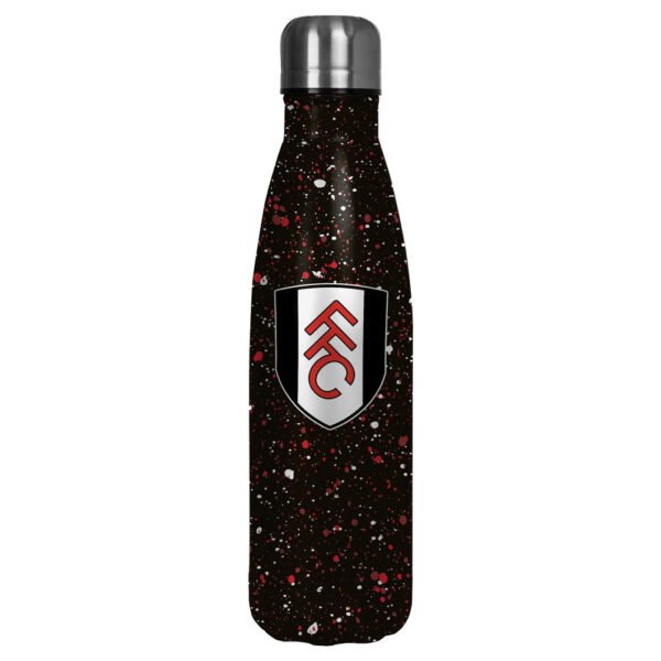 Official Fulham FC Paint Splatter Thermal Flask
