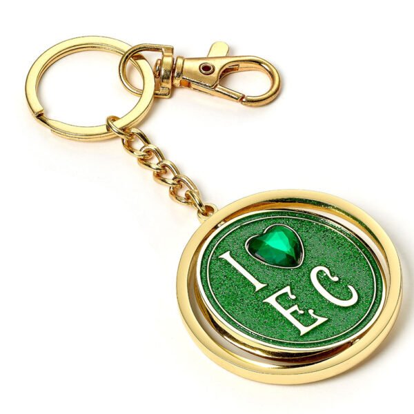 TM-05903-Wicked-I-Love-Emerald-City-Spinner-Keyring-2 Official Wicked I Love Emerald City Spinner Keyring