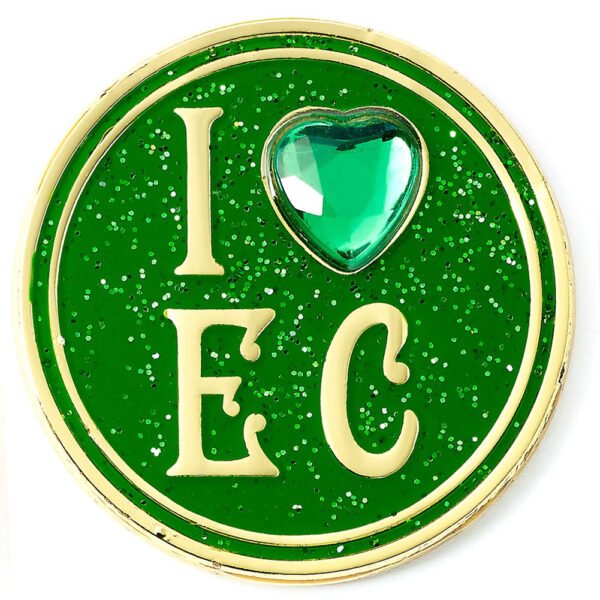 TM-05905-Wicked-I-Love-Emerald-City-Badge Official Wicked I Love Emerald City Pin Badge