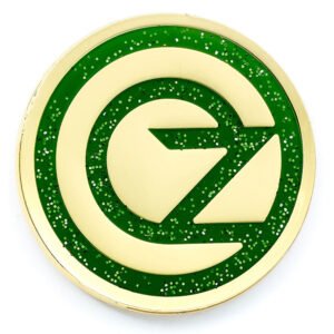 Official Wicked Oz Logo Pin Badge