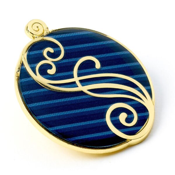 TM-05907-Wicked-Blue-Shiz-University-Badge-1 Official Wicked Blue Shiz University Pin Badge