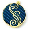 TM-05907-Wicked-Blue-Shiz-University-Badge Official Wicked Blue Shiz University Pin Badge