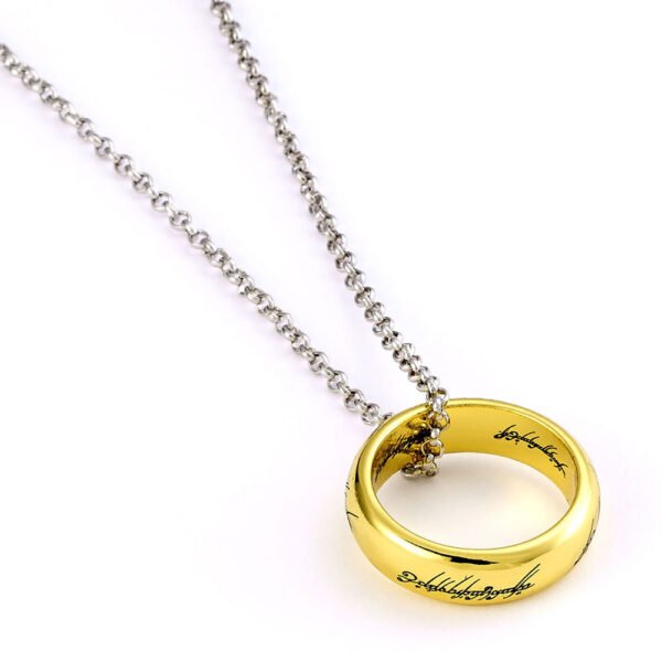 TM-05911-The-Lord-Of-The-Rings-Silver-Plated-One-Ring-Necklace Official The Lord Of The Rings Silver Plated One Ring Necklace