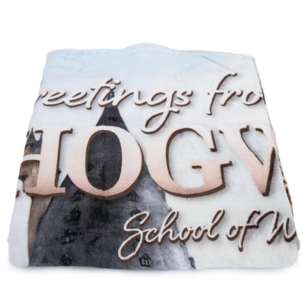 Official Harry Potter Hogwarts Castle Premium Fleece Blanket