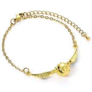 TM-05929-Harry-Potter-3D-Golden-Snitch-Bracelet Official Harry Potter 3D Golden Snitch Bracelet