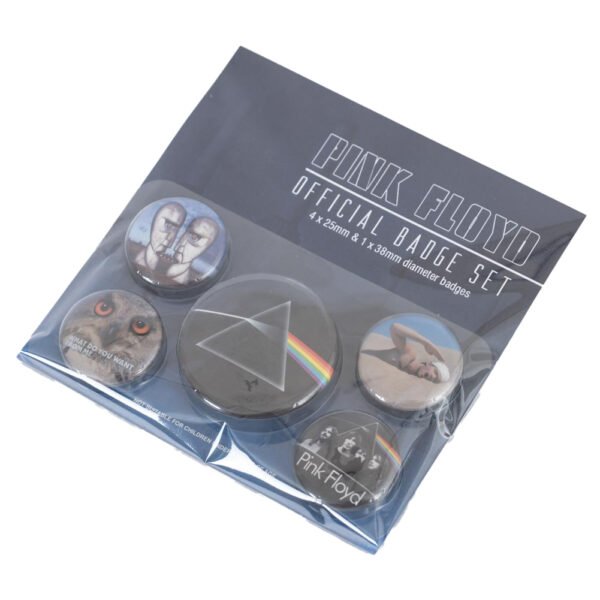TM-05937-Pink-Floyd-Classic-Button-Badge-Set-2 Official Pink Floyd Classic Button Badge Set