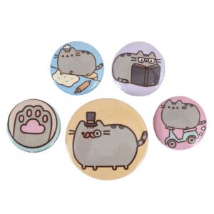 Official Pusheen Fancy Button Badge Set