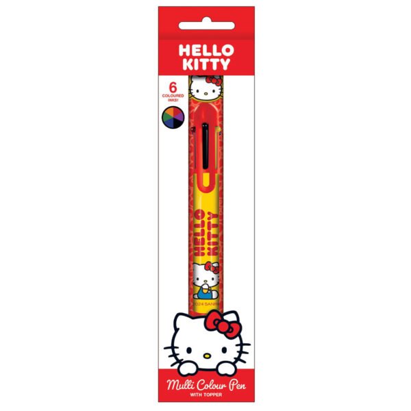 Official Hello Kitty Multi Coloured Pen
