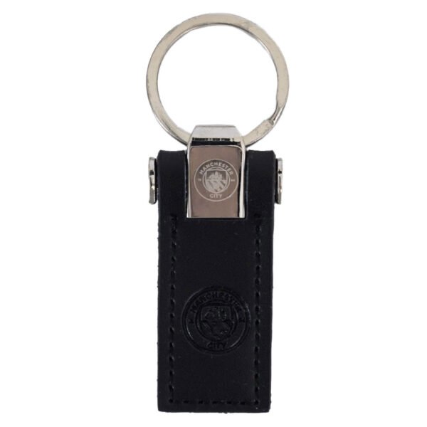 TM-05994-Manchester-City-FC-Leather-key-Fob Official Manchester City FC Leather key Fob