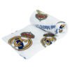 Official Real Madrid CF Multi Crest Fleece Blanket