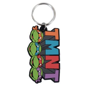 Official Teenage Mutant Ninja Turtles PVC Keyring