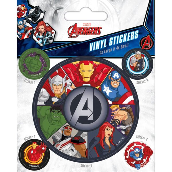TM-06019-Avengers-Stickers Official Avengers Stickers