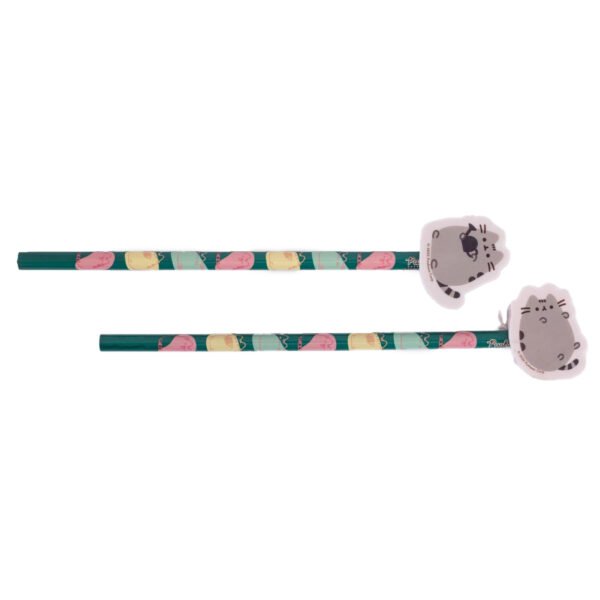 Official Pusheen 2pk Pencil & Topper Set