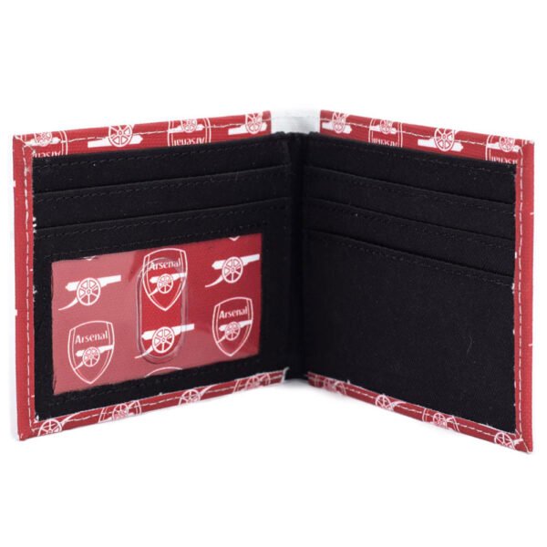 TM-06037-Arsenal-FC-Bi-Fold-Wallet-1 Official Arsenal FC Coloured Icon Wallet