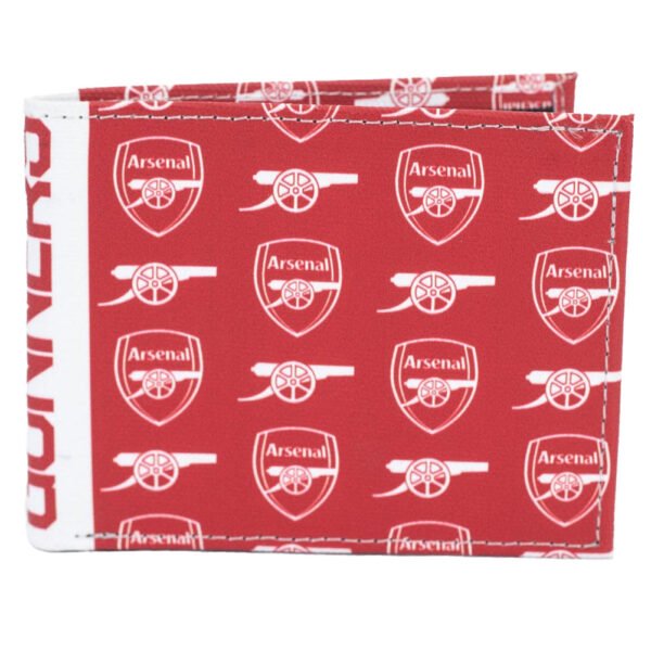 TM-06037-Arsenal-FC-Bi-Fold-Wallet-2 Official Arsenal FC Coloured Icon Wallet