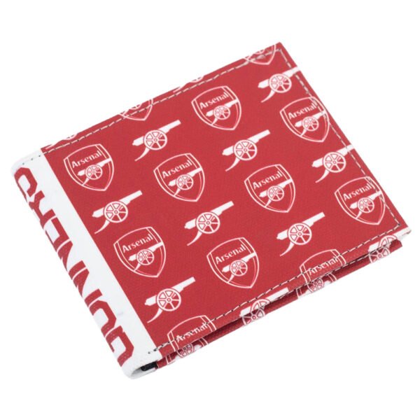 TM-06037-Arsenal-FC-Bi-Fold-Wallet-3 Official Arsenal FC Coloured Icon Wallet