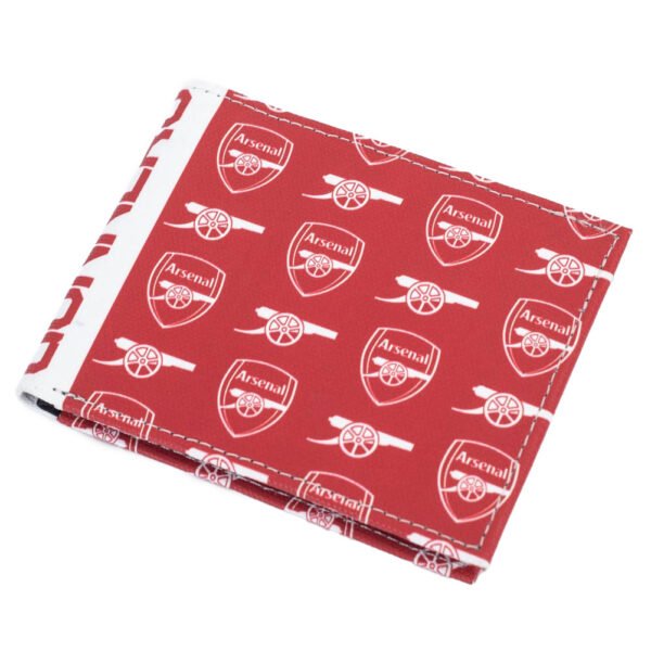 TM-06037-Arsenal-FC-Bi-Fold-Wallet Official Arsenal FC Coloured Icon Wallet