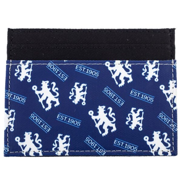 TM-06043-Chelsea-FC-Coloured-Icon-Card-Holder-1 Official Chelsea FC Coloured Icon Card Holder