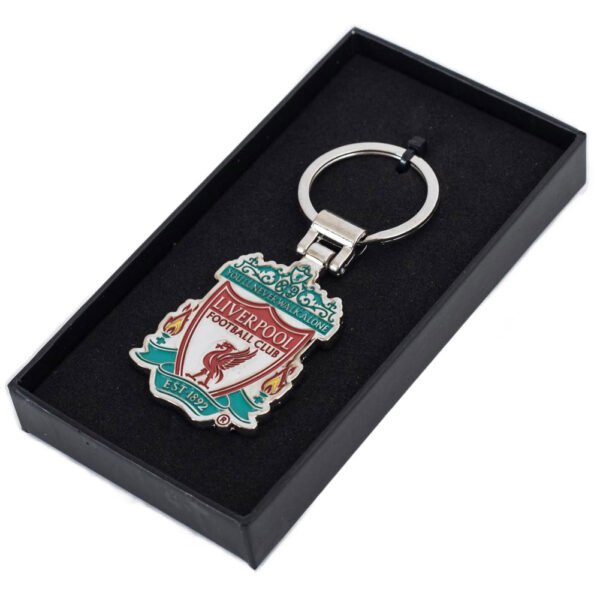 TM-06052-Liverpool-FC-Executive-Crest-Keyring-2 Official Liverpool FC Boxed Crest Keyring