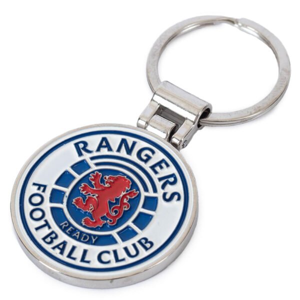 Official Rangers FC Boxed Crest Keyring