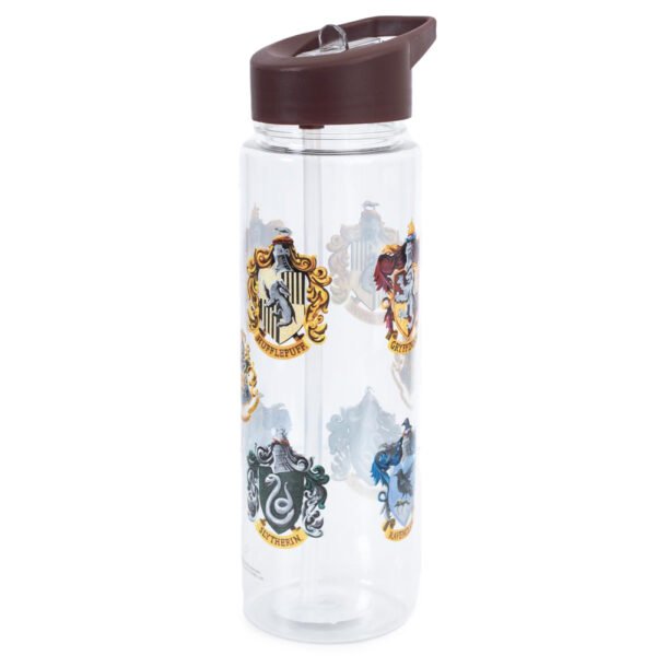 TM-06062-Harry-Potter-House-Crests-Plastic-Drinks-Bottle-1 Official Harry Potter House Crests Plastic Drinks Bottle