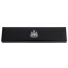TM-06080-Newcastle-United-FC-Black-IP-Leather-Bracelet4 Official Newcastle United FC Black IP Leather Bracelet
