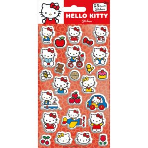 Official Hello Kitty Puffy Sticker Set