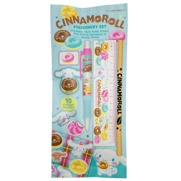 Official Cinnamoroll 6pc Stationery Set